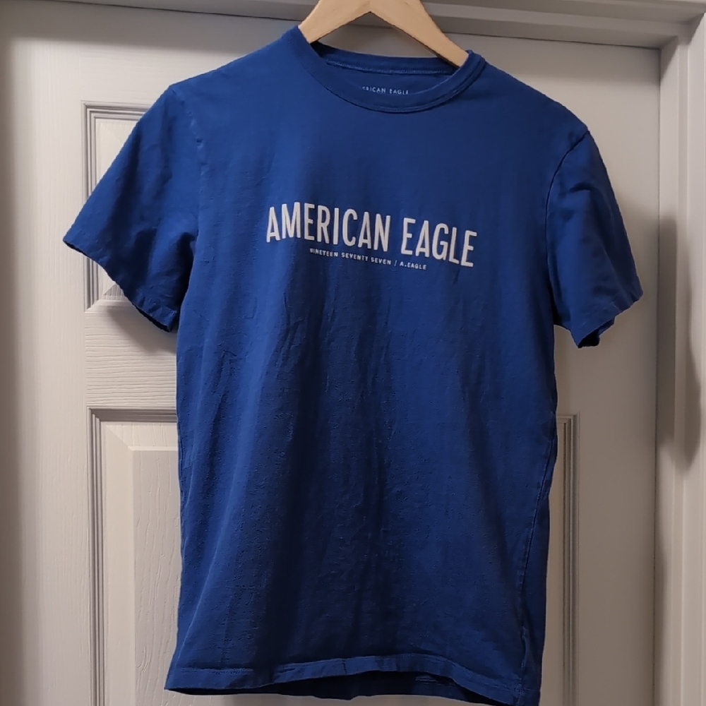 American Eagle Outfitters Blue Men's T-Shirt